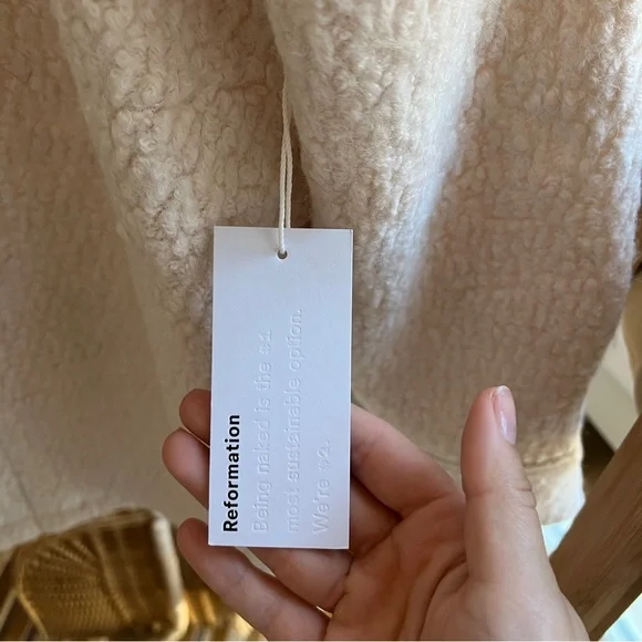 NWT Reformation Hobart Jacket - Picture 4 of 11